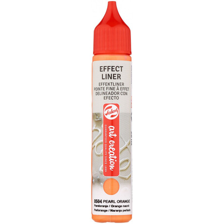 Χρώμα Effect Liner Art Creation Royal Talens 28ml Pearl Orange 8504