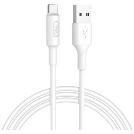 Καλώδιο Φόρτισης Hoco X25 Soarer Type-C Λευκό