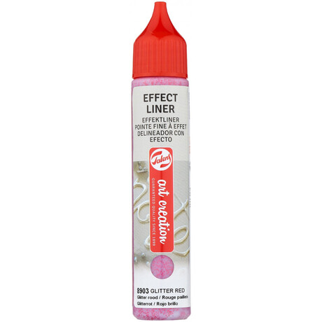 Χρώμα Effect Liner Art Creation Royal Talens 28ml Glitter Red 8903