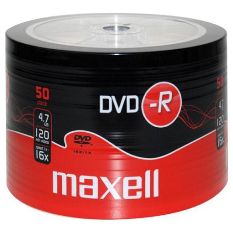 DVD-R 4,7GB Shrink Maxell 50τμχ (MXD16-50)