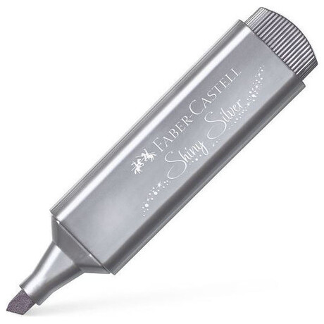 Μαρκαδόρος Υπογράμμισης Faber Castell Metallic Silver (1546)
