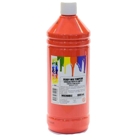 Τέμπερα Colorfix 1000ml Bright Red 1201002