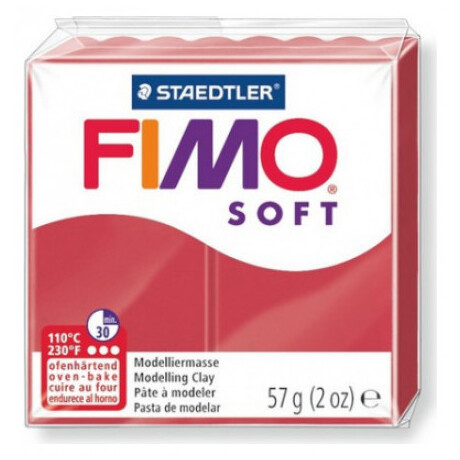 Πηλός Fimo "Soft" Cherry Red 57gr 8020-26