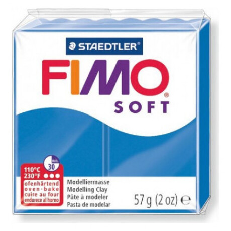 Πηλός Fimo "Soft" Pacific Blue 57gr 8020-37