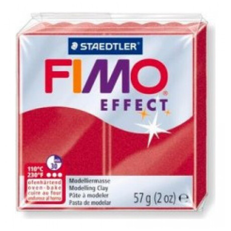 Πηλός Fimo "Effect" Mettalic Ruby Red 57gr 8020-28