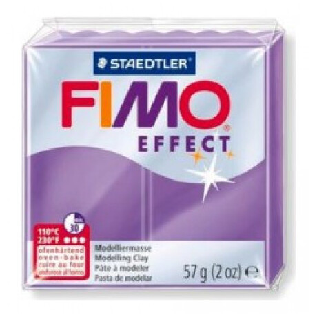 Πηλός Fimo "Effect" Translucent Purple 57gr 8020-604
