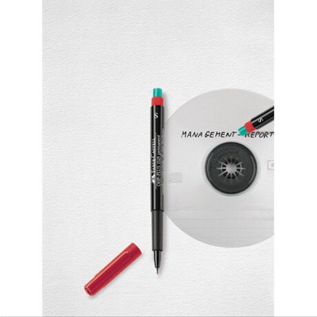 Μαρκαδόρος OHP Faber Castell Μ Μαύρο 1525