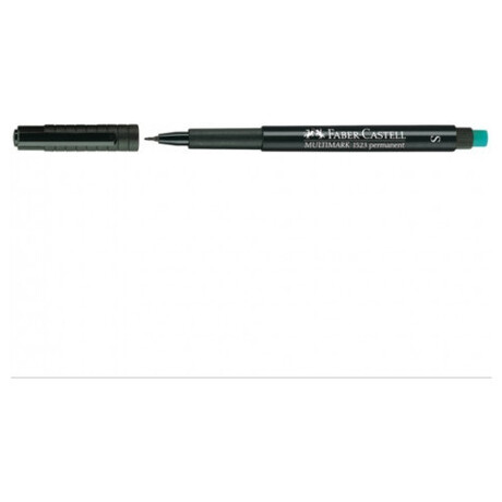 Μαρκαδόρος OHP Faber Castell S Μαύρο 1523