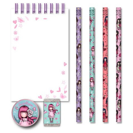 Σχολικό Σετ Santoro Gorjuss - Cherry Blossom 1038GJ02 Σχολικό Σετ Santoro Gorjuss - Cherry Blossom 1038GJ02