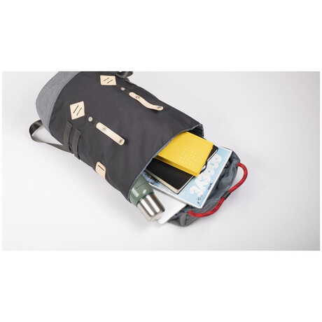 Σακίδιο Πλάτης Doughnut Colorado Cordura - Black X Camel 90463