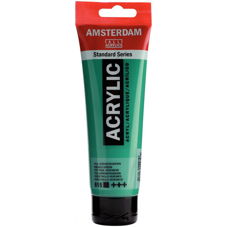 Ακρυλικό Talens Amsterdam 120ml Emerald green 615