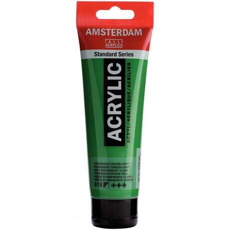 Ακρυλικό Talens Amsterdam 120ml Permanent green light 618