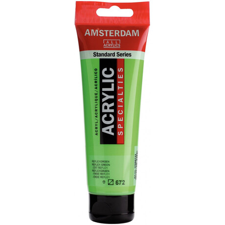 Ακρυλικό Talens Amsterdam 120ml Reflex-Metalic Green 672