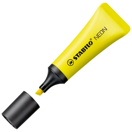 Μαρκαδόρος Υπογράμμισης Stabilo Neon Κίτρινο 72/24