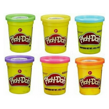 Hasbro Play-Doh Μονό Βαζάκι Διάφορα Χρώματα 112gr B6756