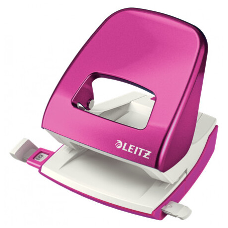 Περφορατέρ Leitz Wow METAL 30 Φύλλων 5008 Ροζ