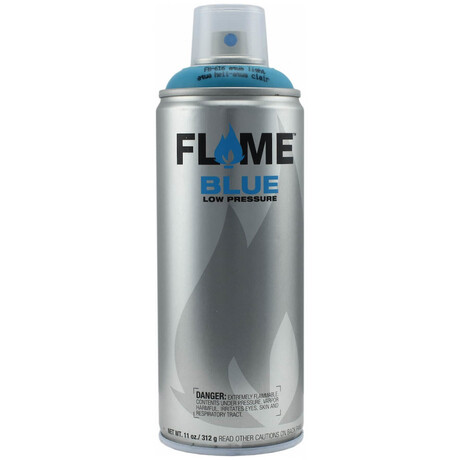 Σπρέι - Ακρυλικό Χρώμα Graffiti Flame 400ml Aqua Light FB-616