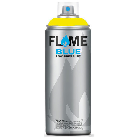 Σπρέι - Ακρυλικό Χρώμα Graffiti Flame 400ml Fluo Yellow FB-1000