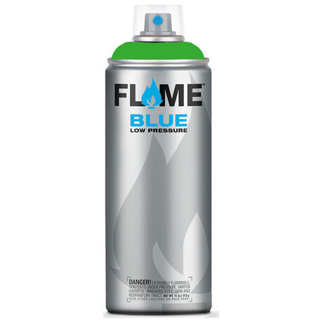 Σπρέι - Ακρυλικό Χρώμα Graffiti Flame 400ml Fluo Green FB-1006