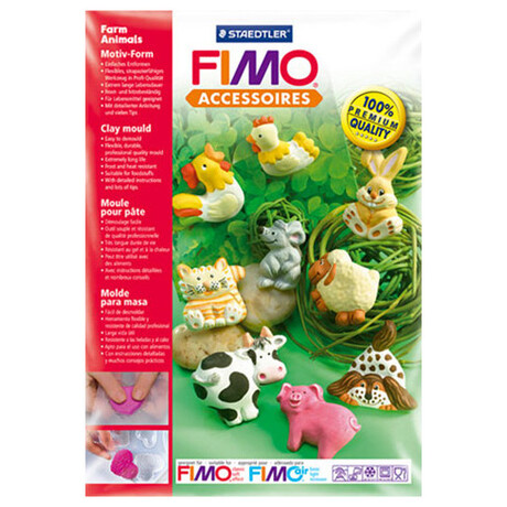Καλούπι Πηλού Fimo Staedtler Farm Animals 8742-01