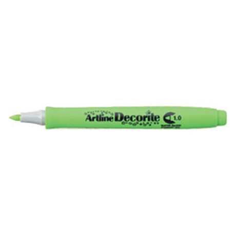 Μαρκαδόρος Artline Decorite Bullet Marker 1.0mm Παστέλ Πράσινο