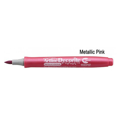 Μαρκαδόρος Artline Decorite Bullet Marker 1.0mm Μεταλλικό Ροζ