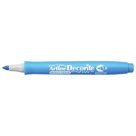 Μαρκαδόρος Artline Decorite Bullet Marker 1.0mm Μεταλλικό Μπλε