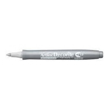 Μαρκαδόρος Artline Decorite Bullet Marker 1.0mm Ασημί