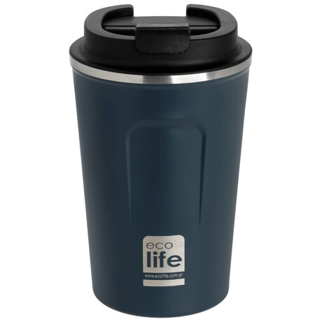 Ecolife Coffee Thermos Dark Blue 370ml 33-BO-4106