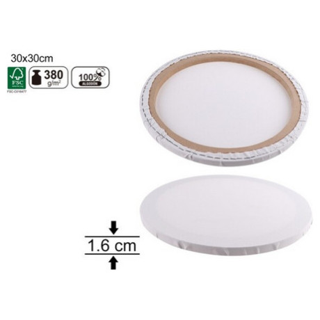 Καμβάς Στρογγυλός Artix σε τελαρο 30x30cm PP97-3030