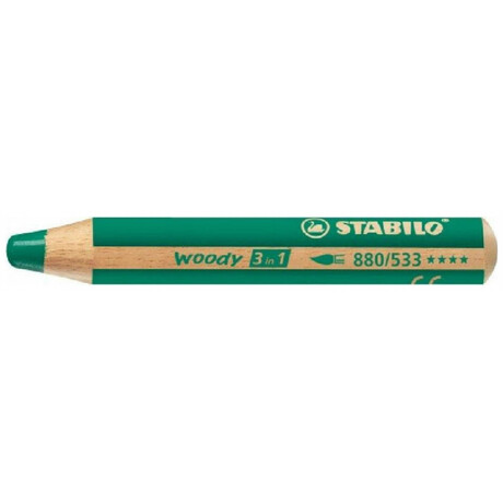 Μολύβι Stabilo Woody Πράσινο 880/533