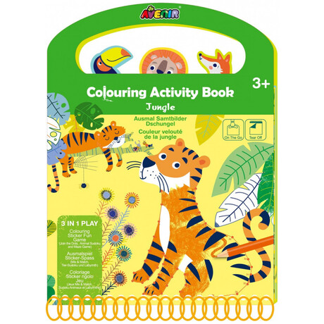 Colouring Activity Book - Jungle 60729