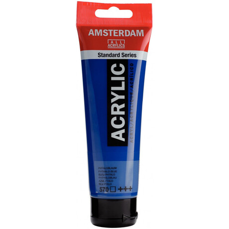 Ακρυλικό Talens Amsterdam 120ml Phthalo blue 570