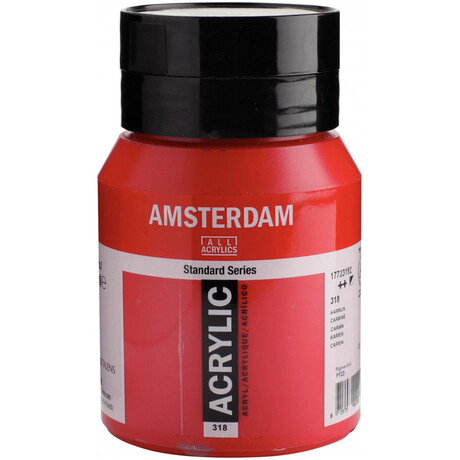 Χρώμα Ακρυλικό Amsterdam Talens 500ml Carmine 318