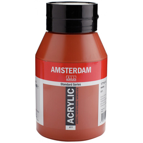 Χρώμα Ακρυλικό Amsterdam Talens 1000ml Burnt Sienna 411