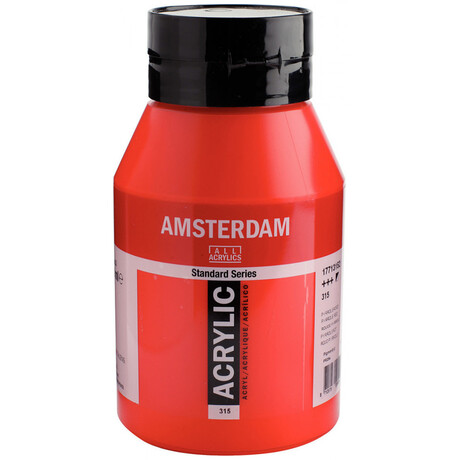Χρώμα Ακρυλικό Amsterdam Talens 1000ml Pyrrole Red 315
