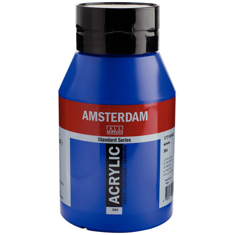 Χρώμα Ακρυλικό Amsterdam Talens 1000ml Ultramarine 504