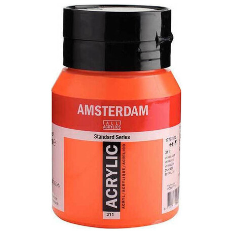 Χρώμα Ακρυλικό Amsterdam Talens 500ml Vermillion 311