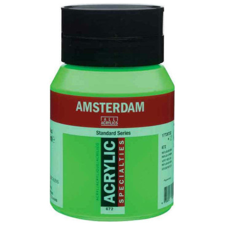 Χρώμα Ακρυλικό Amsterdam Talens 500ml Reflex Green 672