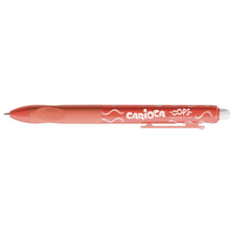 Στυλό Carioca Oops Erasable Με Κουμπί 43043/03 Κόκκινο