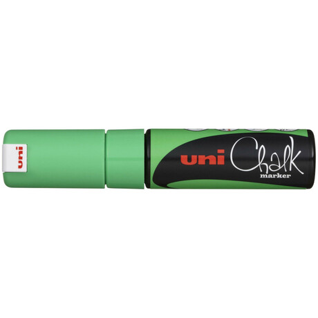 Μαρκαδόρος Υγρής Κιμωλίας Uni Chalk Marker PWE-8K Fluo Green