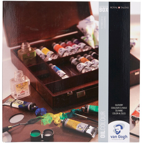 Κασετίνα Talens Van Gogh Inspiration Box 14 Χρώματα 40ml + Αξεσουάρ