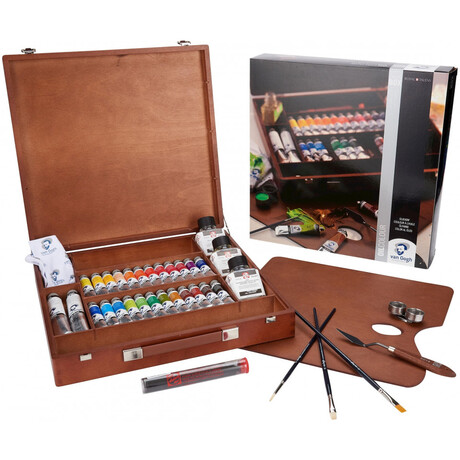 Κασετίνα Talens Van Gogh Expert Box 24 Χρώματα 20ml Και 2 Χρώματα 60ml + Αξεσουάρ