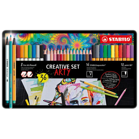Μαρκαδόροι Stabilo Creativity Set Arty 36τμχ 87/3193