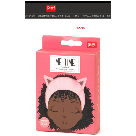 Κορδέλα Μαλλιών Legami Hairband Me Time - Cat BAN0003