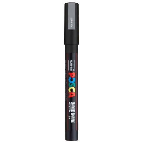 Μαρκαδόρος Uni Posca PC-3M Silver 26