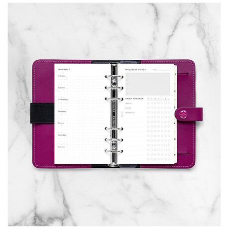 Filofax Wellness Trackers Refill Pack Personal 132688