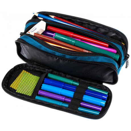 Κασετίνα Polo Οβάλ Triple Μωβ 9-37-005-4301