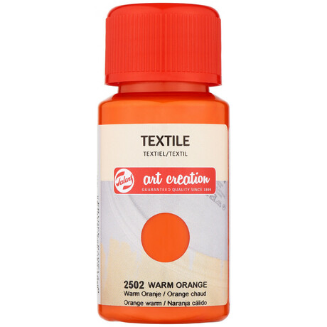Χρώμα Textile Art Creation Royal Talens 50ml Warm Orange 2502