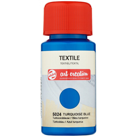 Χρώμα Textile Art Creation Royal Talens 50ml Turquoise Blue 5024